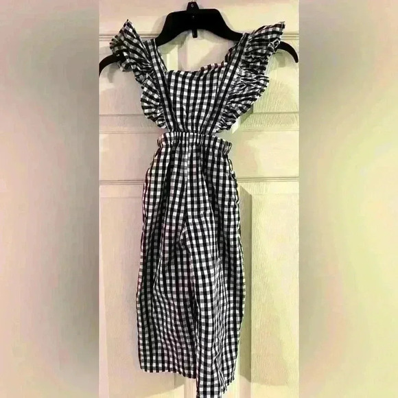 Plaid Girls Jumpsuit  - Picture 1 of 3